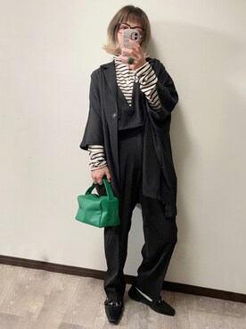 「CFT.（シフト）のアイテム（フォーマルスーツ/小物）」を使った、きな☆ki_naさん（レディース・153cm）の冬コーディネート