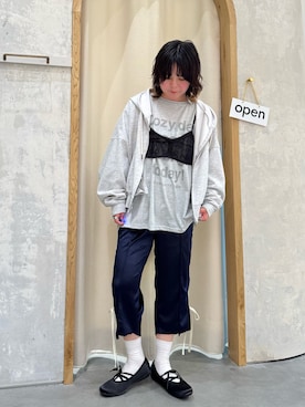 「CIAOPANIC TYPY（チャオパニックティピー）のアイテム（シューズ）」を使った、きな☆ki_naさん（レディース・153cm）の春コーディネート