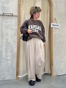 「アイテム（ブーツ）」を使った、きな☆ki_naさん（レディース・153cm）の秋コーディネート