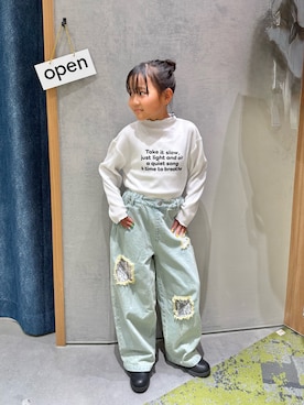 きな☆ki_naさん（キッズ・124cm）の冬コーディネート