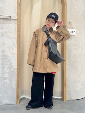「アイテム（その他アウター）」を使った、きな☆ki_naさん（レディース・153cm）の秋コーディネート