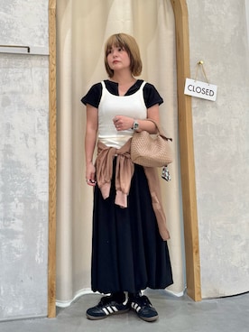 「CIAOPANIC TYPY（チャオパニックティピー）のアイテム（バッグ）」を使った、きな☆ki_naさん（レディース・153cm）の夏コーディネート