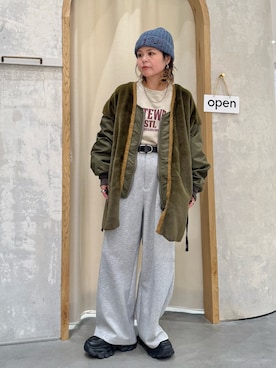 「etsinta（エシンタ）のアイテム」を使った、きな☆ki_naさん（レディース・153cm）の冬コーディネート