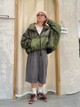 「CIAOPANIC TYPY（チャオパニックティピー）のアイテム（ジャケット/アウター）」を使った、きな☆ki_naさん（レディース・153cm）の冬コーディネート