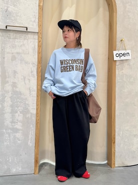 「アイテム（バッグ）」を使った、きな☆ki_naさん（レディース・153cm）の冬コーディネート