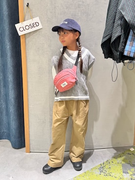 きな☆ki_naさん（キッズ・123cm）の秋コーディネート