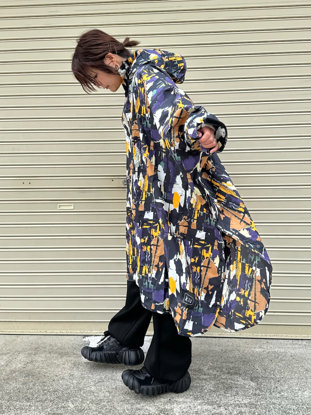 きな☆ki_na(CIAOPANIC TYPY)｜KiUのレインコート/ポンチョを使った