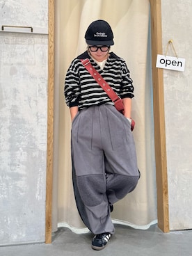 「etsinta（エシンタ）のアイテム」を使った、きな☆ki_naさん（レディース・153cm）の冬コーディネート