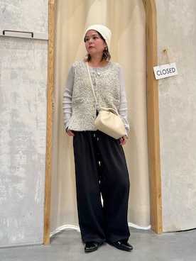 「CIAOPANIC TYPY（チャオパニックティピー）のアイテム（パンツ）」を使った、きな☆ki_naさん（レディース・153cm）の春コーディネート