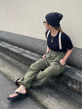 「CANAL JEAN（キャナルジーン）のアイテム」を使った、きな☆ki_naさん（骨格ストレート・レディース・153cm）の夏コーディネート