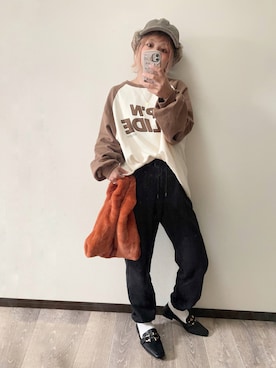 「DAISO（DAISO）のアイテム」を使った、きな☆ki_naさん（レディース・153cm）の秋コーディネート
