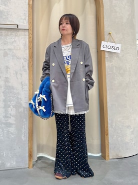 「アイテム（ハンドバッグ）」を使った、きな☆ki_naさん（レディース・153cm）の秋コーディネート