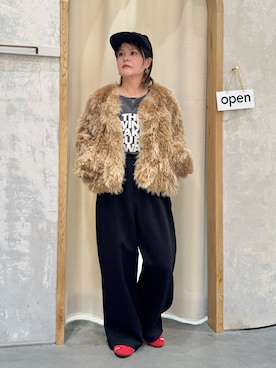 きな☆ki_naさん（骨格ストレート・レディース・153cm）の冬コーディネート