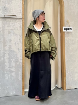 「アイテム（タンクトップ）」を使った、きな☆ki_naさん（レディース・153cm）の秋コーディネート