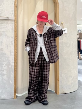 「アイテム（パーカー）」を使った、きな☆ki_naさん（レディース・153cm）の秋コーディネート