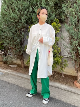 「CONVERSE（コンバース）のアイテム」を使った、きな☆ki_naさん（骨格ストレート・レディース・153cm）の春コーディネート