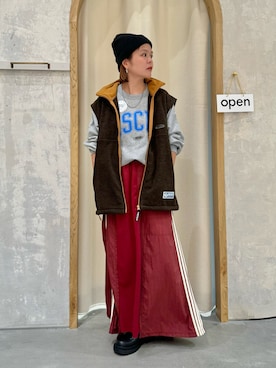 「DISCUS（ディスカス）のアイテム」を使った、きな☆ki_naさん（骨格ストレート・レディース・153cm）の秋コーディネート