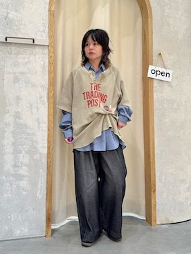 「CIAOPANIC TYPY（チャオパニックティピー）のアイテム（アクセサリー）」を使った、きな☆ki_naさん（レディース・153cm）の春コーディネート