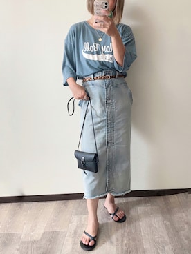 「DAISO（DAISO）のアイテム」を使った、きな☆ki_naさん（レディース・153cm）の夏コーディネート