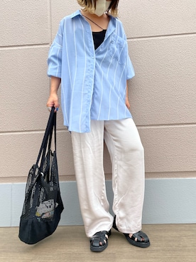 「AIC.（エーアイシー）のアイテム」を使った、きな☆ki_naさん（レディース・153cm）の夏コーディネート
