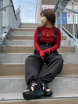 「CFT.（シフト）のアイテム（トップス）」を使った、きな☆ki_naさん（レディース・153cm）の春コーディネート