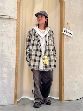 「HELLO.SANFRANCISCO（ハローサンフランシスコ）のアイテム」を使った、きな☆ki_naさん（レディース・153cm）の春コーディネート