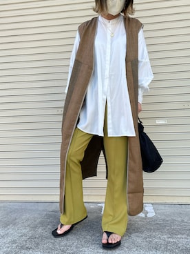 「ごきげんウィーク」｜「アイテム（その他トップス）」を使った、きな☆ki_naさん（レディース・153cm）の春コーディネート