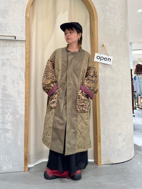 「アイテム（ワンピース/ドレス）」を使った、きな☆ki_naさん（レディース・153cm）の秋コーディネート