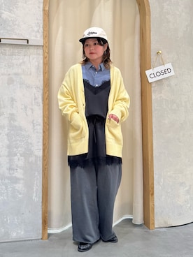 「CIAOPANIC TYPY（チャオパニックティピー）のアイテム（パンツ）」を使った、きな☆ki_naさん（レディース・153cm）の春コーディネート