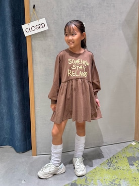 「キッズ」｜きな☆ki_naさん（キッズ・127cm）の秋コーディネート