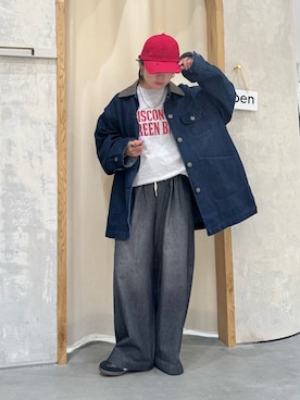 「CIAOPANIC TYPY（チャオパニックティピー）のアイテム（その他アウター）」を使った、きな☆ki_naさん（レディース・153cm）の秋コーディネート