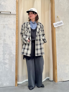 「CIAOPANIC TYPY（チャオパニックティピー）のアイテム（ワンピース/ドレス）」を使った、きな☆ki_naさん（レディース・153cm）の春コーディネート