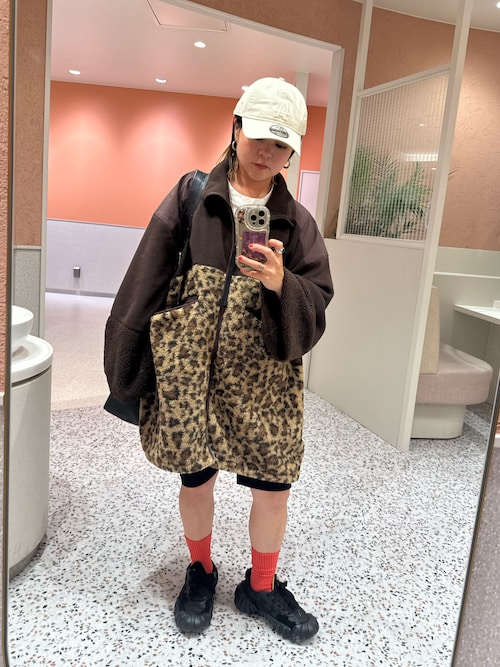 セール】【etsinta/エシンタ】リメイクフリースオーバージャケット