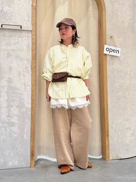 「CIAOPANIC TYPY（チャオパニックティピー）のアイテム（バッグ）」を使った、きな☆ki_naさん（レディース・153cm）の春コーディネート