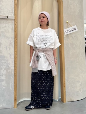 「CIAOPANIC TYPY（チャオパニックティピー）のアイテム（トップス）」を使った、きな☆ki_naさん（レディース・153cm）の夏コーディネート