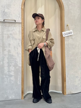 「アイテム（シューズ）」を使った、きな☆ki_naさん（レディース・153cm）の秋コーディネート