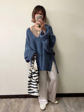 「AIC.（エーアイシー）のアイテム」を使った、きな☆ki_naさん（レディース・153cm）の春コーディネート