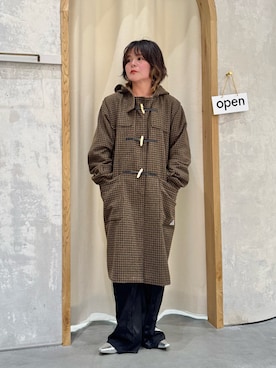 「etsinta（エシンタ）のアイテム」を使った、きな☆ki_naさん（レディース・153cm）の冬コーディネート