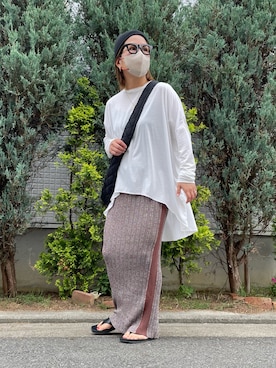 「CANAL JEAN（キャナルジーン）のアイテム」を使った、きな☆ki_naさん（骨格ストレート・レディース・153cm）の夏コーディネート