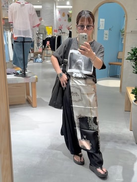「feepur（フェピュール）のアイテム」を使った、きな☆ki_naさん（骨格ストレート・レディース・153cm）の夏コーディネート