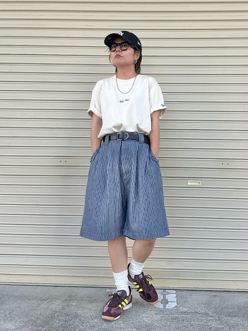 【GEVACO】10ozデニムハーフタックパンツ