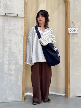 「CIAOPANIC TYPY（チャオパニックティピー）のアイテム」を使った、きな☆ki_naさん（レディース・153cm）の春コーディネート