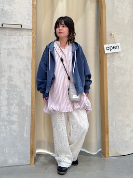 「CIAOPANIC TYPY（チャオパニックティピー）のアイテム」を使った、きな☆ki_naさん（レディース・153cm）の春コーディネート