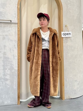 「アイテム（その他アウター）」を使った、きな☆ki_naさん（レディース・153cm）の秋コーディネート