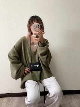 「AIC.（エーアイシー）のアイテム」を使った、きな☆ki_naさん（レディース・153cm）の冬コーディネート