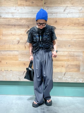 「FOSSIL（フォッシル）のアイテム」を使った、きな☆ki_naさん（レディース・153cm）の夏コーディネート