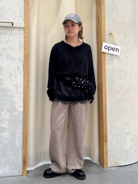 「CIAOPANIC TYPY（チャオパニックティピー）のアイテム（バッグ）」を使った、きな☆ki_naさん（レディース・153cm）の夏コーディネート