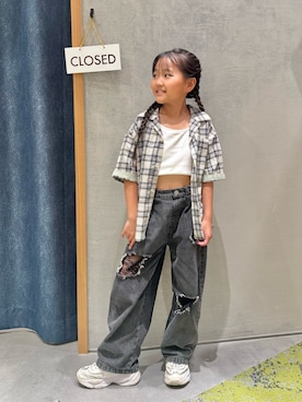 きな☆ki_naさん(キッズ・126cm)の春コーディネート