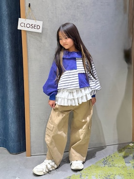 きな☆ki_naさん(キッズ・124cm)の春コーディネート