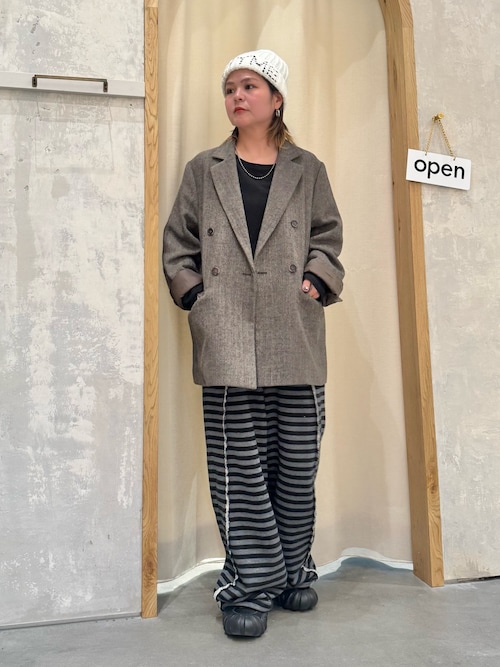 セール】ツィードオーバージャケット（テーラードジャケット